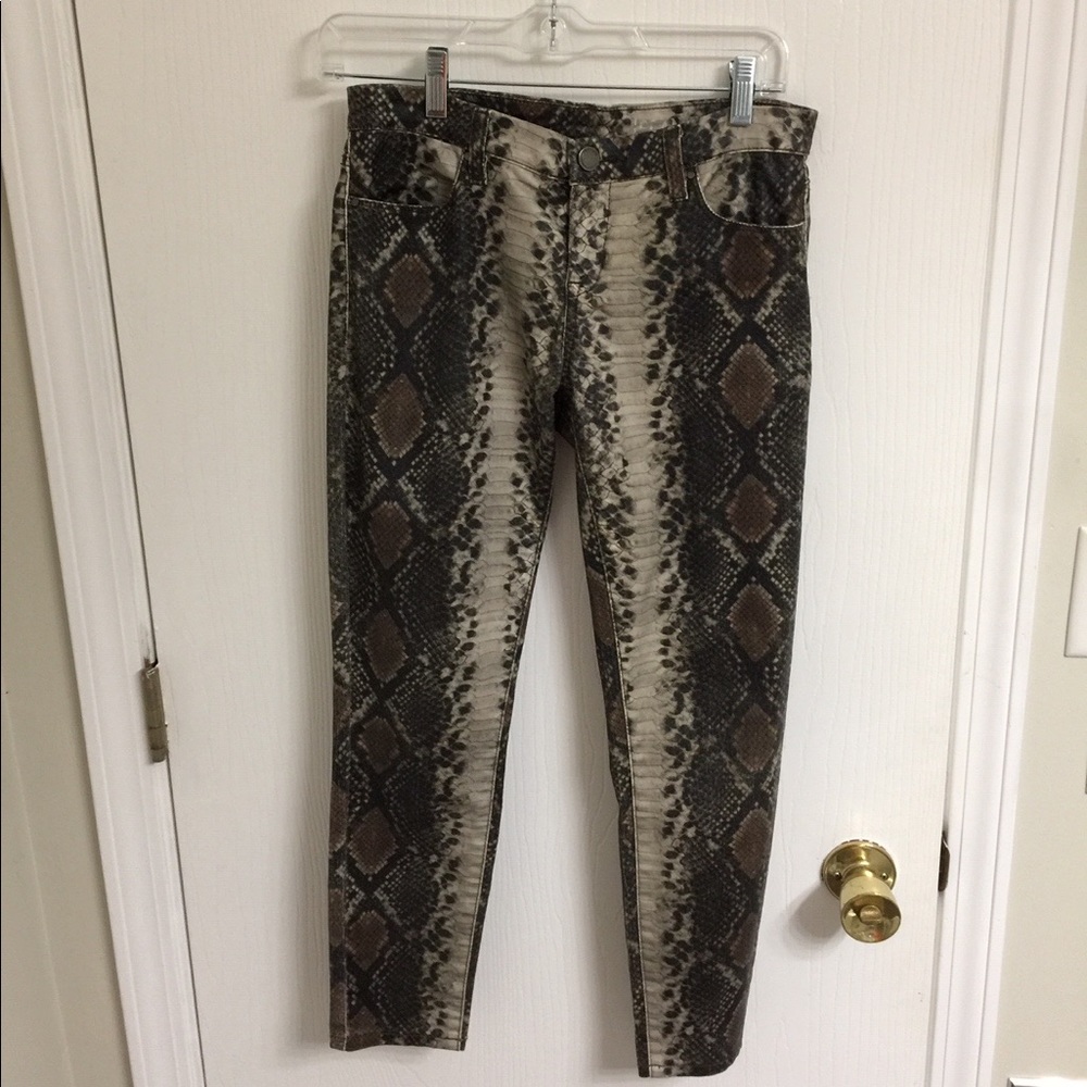BlankNYC Snakeskin Pant